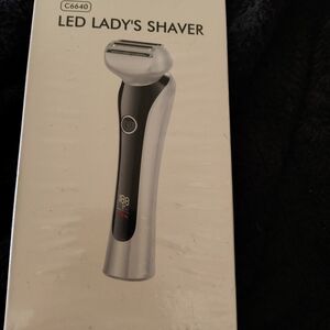LED Lady's Shaver - Black and Silver